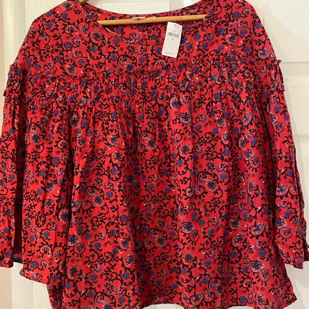 Gap Floral Shirt New With Tags